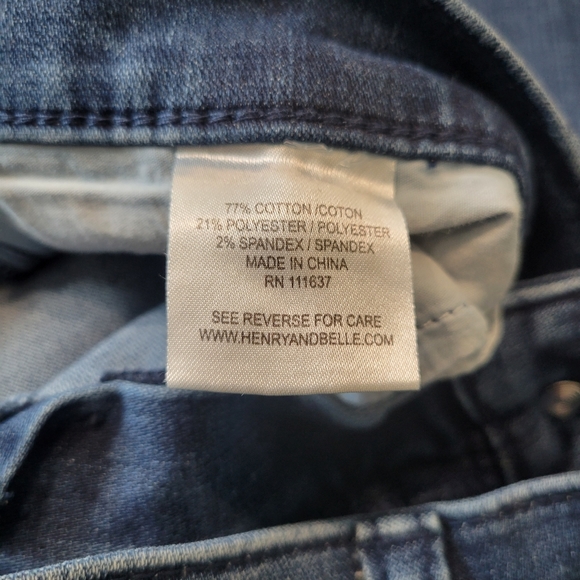 LILA RYAN Cortland Distressed Crop Mid Rise Jeans Size 27 - Picture 12 of 13